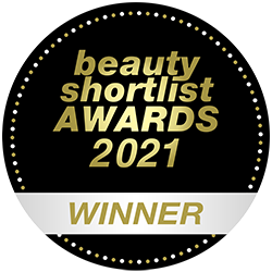 2021 Beauty shortlist awards winner.
