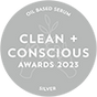 Clean and conscious awards silver 2023