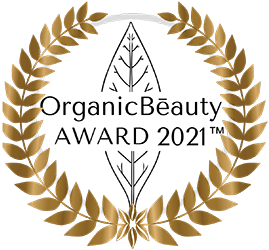 2021 Organic beauty awards winner.