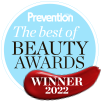 Prevention beauty awards winner 2022