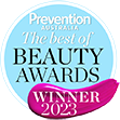 Prevention beauty awards winner 2023