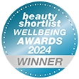 2024 wellbeing beauty shortlist awards winner.